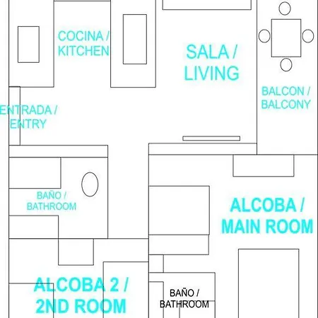 Apartamento Super Apartamento Morros 6 *